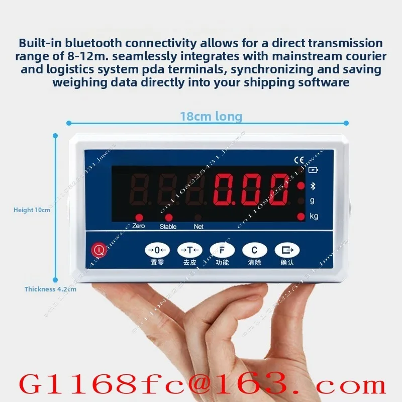 KH-2199-F1 High  Accuracy  LED Display Communication Digital Weighing Indicator for Floor Scale Bench Scale