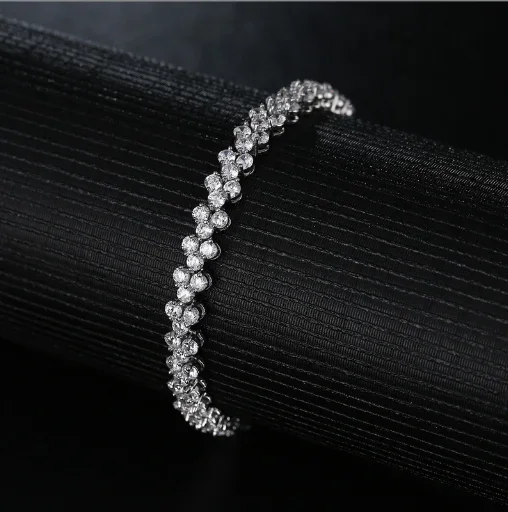 

Fashion jewelry Wedding Light Internet celebrity charm bracelet Crystal from Austrian Women Christmas gift