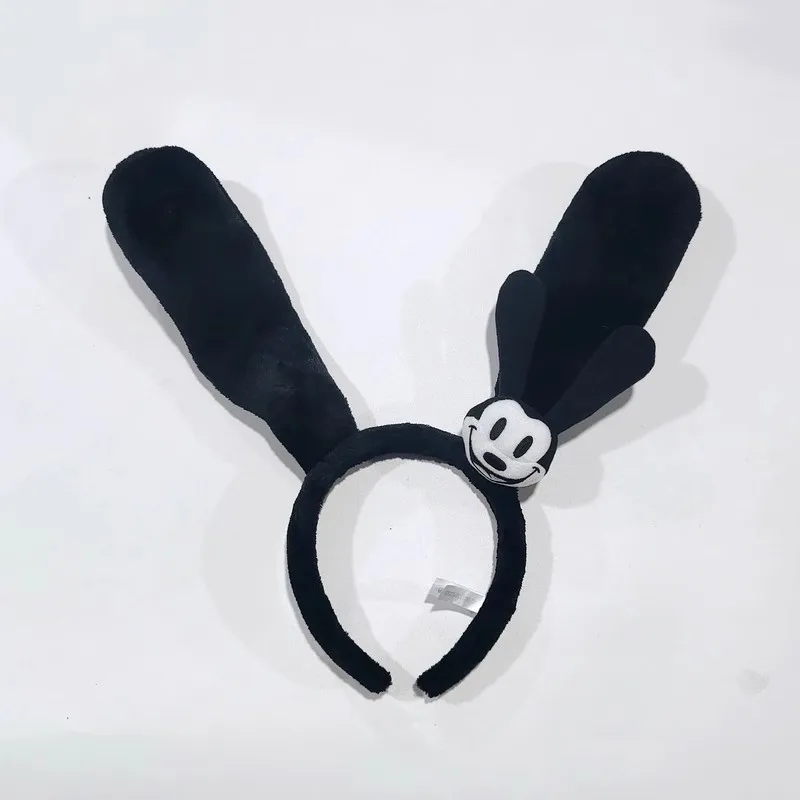

New Original Tokyo Disney cute cartoon Oswald hairband Lucky bunny ears Headband children girls plush hairpin hairband gift