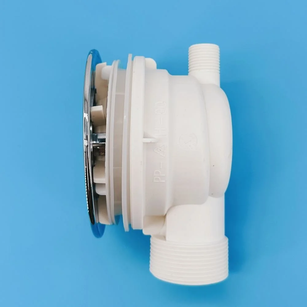 40mm Water 110mm Cover ABS SS Bathtub Waste Drainer with Anti-odor PP Base Sink Trap for Bathroom Downcomer