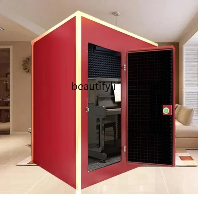 

yj19 Soundproof sleeping compartment Home recording studio Mobile phone booth Silent cabin Drum practice room