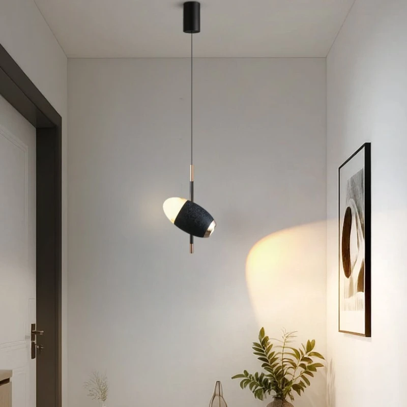 

Modern LED Spotlight Pendant Light for Bedside Hanging Lamp Bedroom Living Room Aisle Corridor Resturant Suspension Pendant Lamp