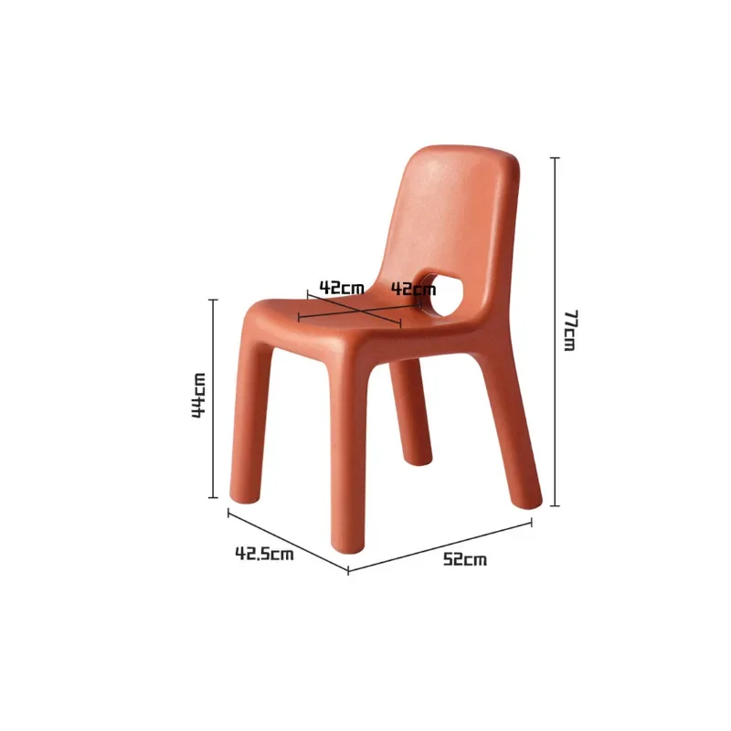 

Nordic children's chair, kindergarten bench early education, children's stool dining chair ins backrest home