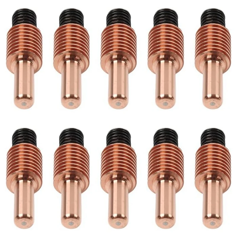 Hginne3 220842 Plasma Cutting Nozzle Tips & Electrodes, 10 Pcs Set For PMX 45XP 65 85 105