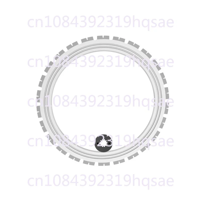 AC8300/AC8400/AC8500/AC8600 High Frequency Ring Saw Dedicated Ring Saw Blade Concrete Ring Saw Cutting Blade 400mm/500mm/600mm