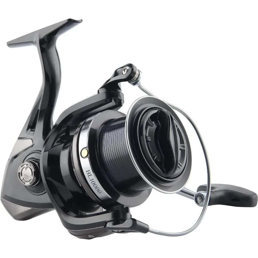 8000 10000 12000 لعبة كبيرة تصفح الغزل الصيد بكرة مع 20 كجم سحب الطاقة عارية الذراعين محامل مجانية بكرة معدنية مقعد سبائك الزنك والعتاد #1