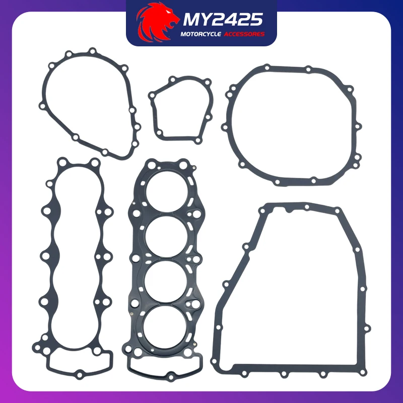 Motorcycle Cylinder Crankcase Pulsing Clutch Cover Gasket Kit For Kawasaki ZX6R ZX-6R Ninja ZX636 2005 2006 11061-0041