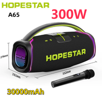 Hopestar Outdoor Professional Speakers Partybox 300W Bass Portable Bluetooth Speaker System IPX6 Waterproof Subwoofer Boombox 3