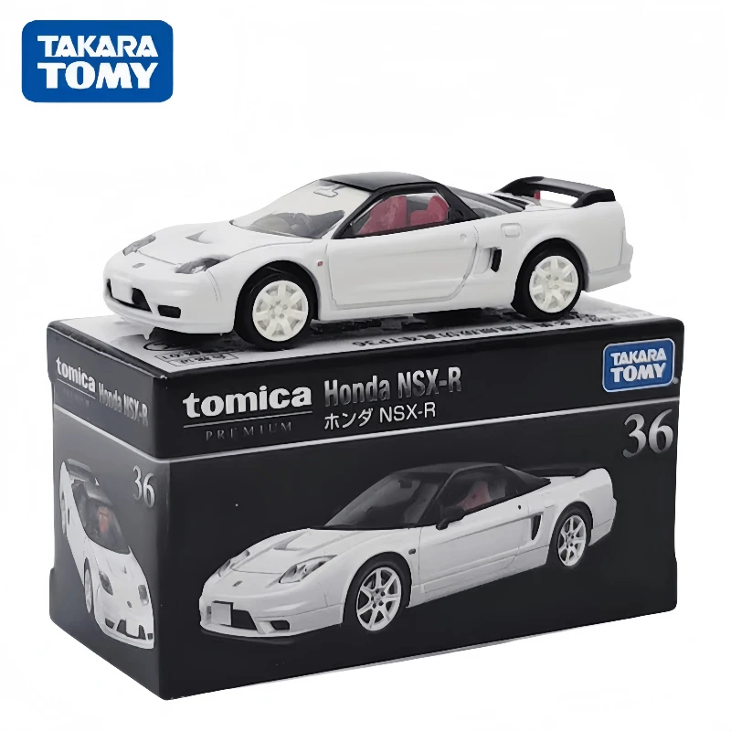 TAKARA TOMY 1:64 Black Box Auto giocattolo in lega Honda NSX-R modello in miniatura con albero di pressione in lega, decorazione per adulti, giocattolo per ragazzo, regalo di compleanno