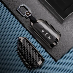 For Volkswagen Golf 8 MK8 Teramont ID.3 ID.4 ID.5 Skoda Enyaq iV Octavia Seat Leon Car Accessories Zinc Alloy Car Key Case