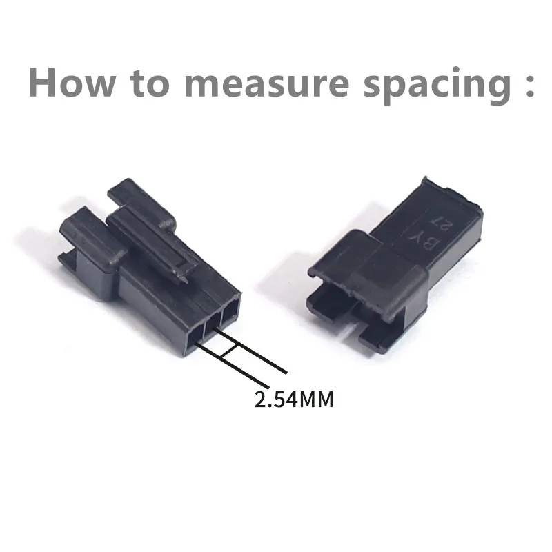 50PCS lot SM2.54 female Housing socket jst 2.54mm pitch plug lock connector 2P/3P/4P/5P/6P/7P/8P/9P/10P/11P/12p connector