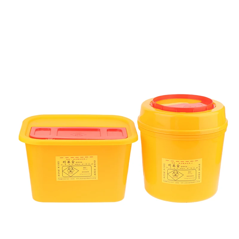 Tattoo Artist Waste Box Plastic Medical Supplies Container Tattoo Piercing Needles Disposal Sharps Container tattoo supplies