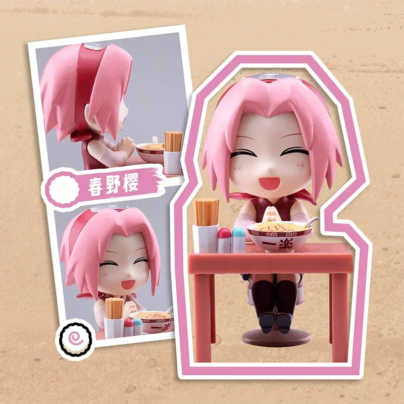 

TOPTOY BNFIGURE Q Naruto Hayate Ramen Series Blind Box Toys Mystery Box Guess Bag Doll Anime Figure Desktop Ornaments Collection