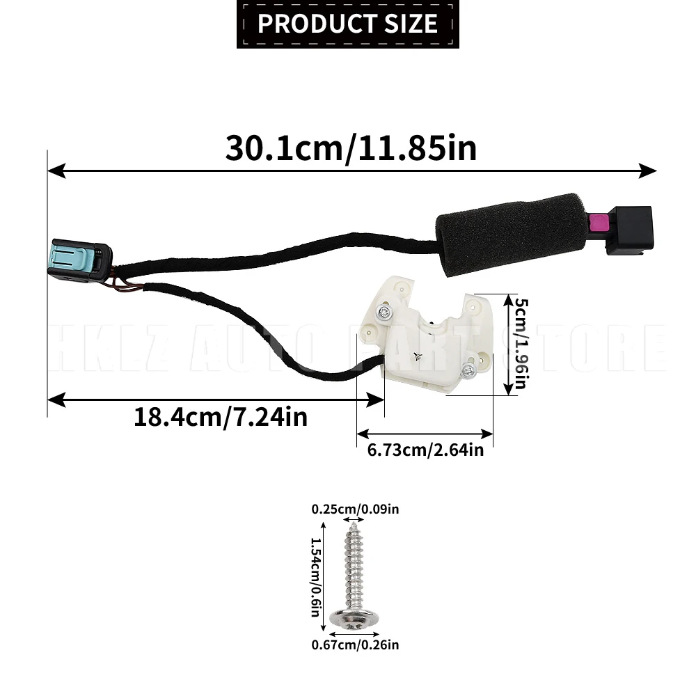 High Quality 3Q0713128 White DSG Shifter Microswitch Gear Selector Sensor For VW Touareg 2018- Skoda Superb III