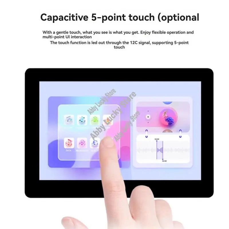 

Display LVGL HMI Sensor ESP32 S3 5" LCD Development Board 1024X600 Captive Touch Screen CAN RS485 Support-A79U