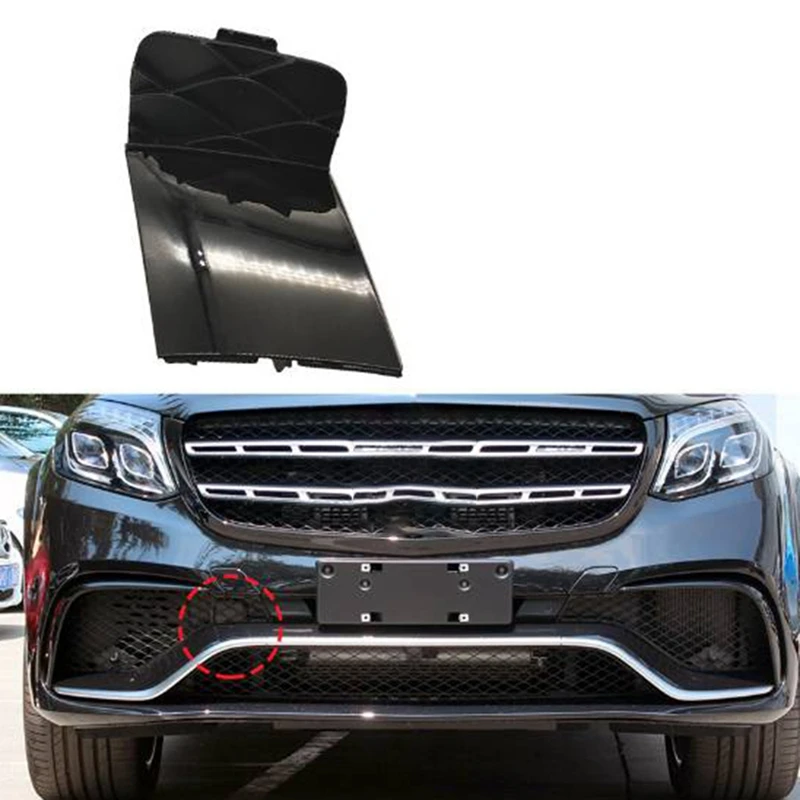 Car Front Bumper Towing Hook Cover 2928853622 For Mercedes-Benz GLS W166 GLE W292 Tow Hook Cap Easy Install