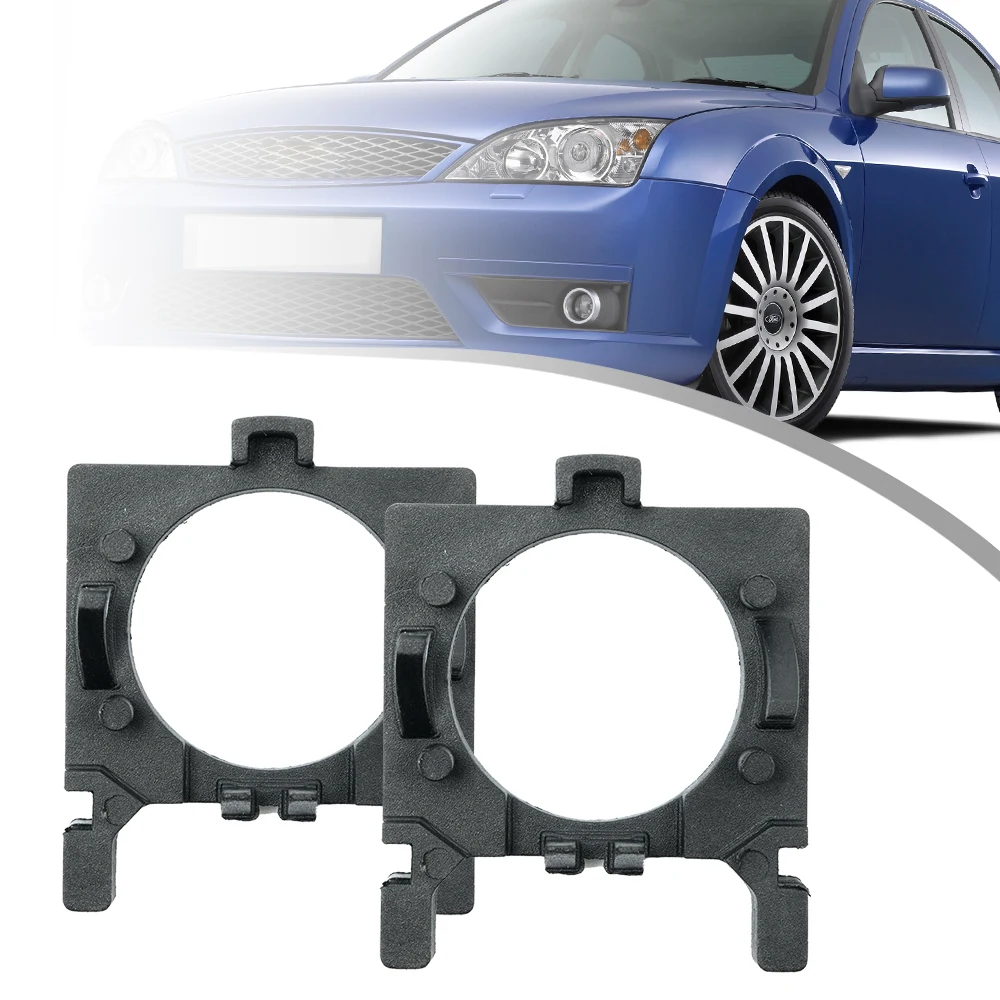 

2Pcs H7 Led Headlamp Socket Bulb Cap Mount Ring Headlight Bulb Base Adapter Holder For Ford Focus II III MK1 MK2 Mondeo III