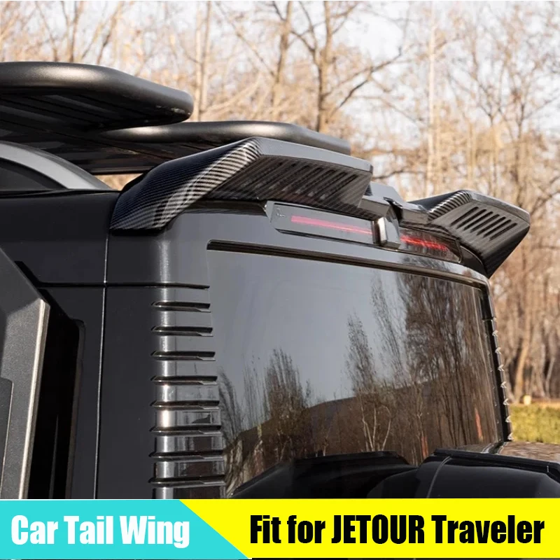 Car Roof Spoiler Tail Wing Suitable for CHERY JETOUR Traveler T2 2023+ Roof Fixed Wing Car Exterior Decoration Accessories