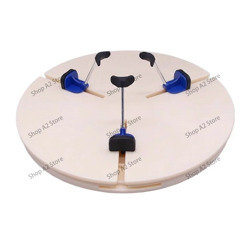 Ceramic tools, triangular trimming clips, auxiliary trimming tools, automatic center finding, a must for ceramics novices