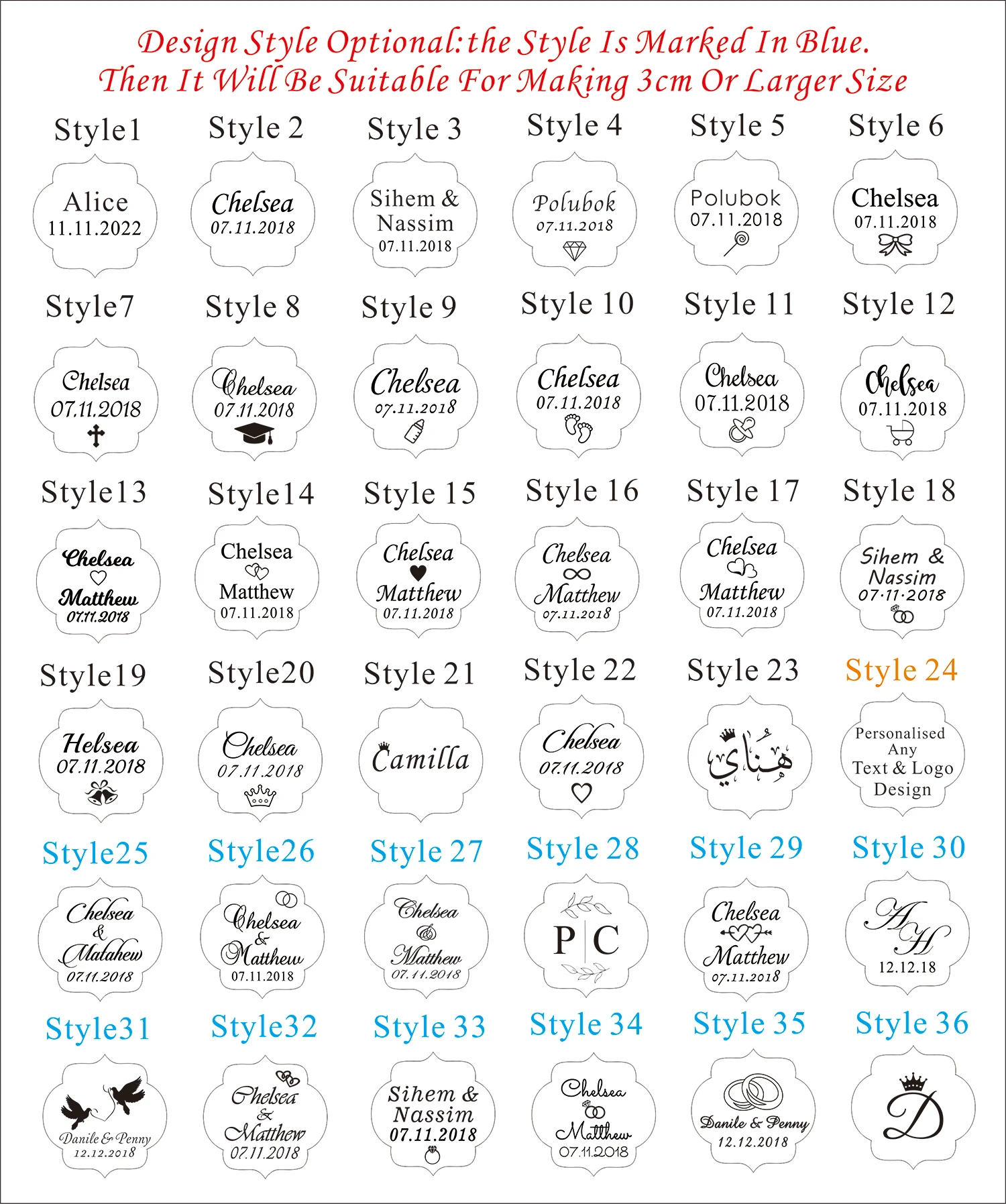 25/50/100Pcs Laser Engraved Personalized Labels Wedding Engagement Party Table Decorations Custom Baby Shower Birthday Gift Tags