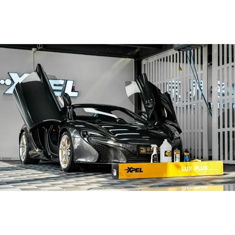 

xpel ppf 7.5mil top rhinoceros leather TPU material car paint protection film mirror luster perfect fit without edges