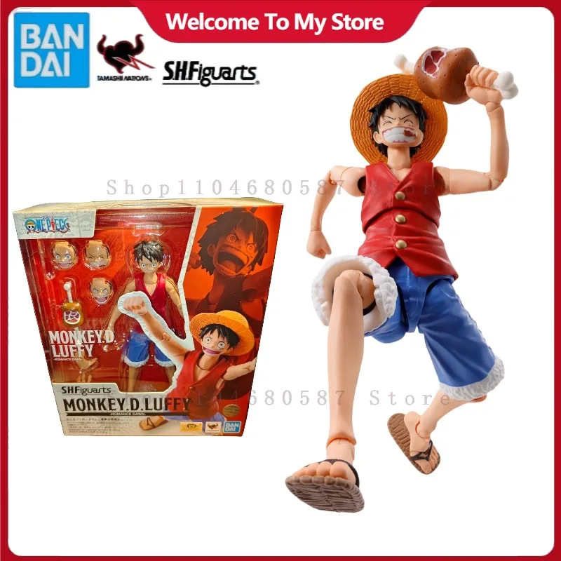 

В наличии Bandai S.H.Figuarts ONE PIECE:ROMANCE DAWN Monkey D. Luffy Фигурки Аниме Модель Коллекция игрушек Подарок