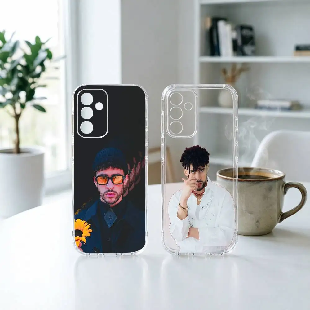 R-Rapper B-Bad B-Bunny Phone Case For SamsungA10,12,20,21S,30,31,40,50,51,52,70,71 Transparent Cover Gift