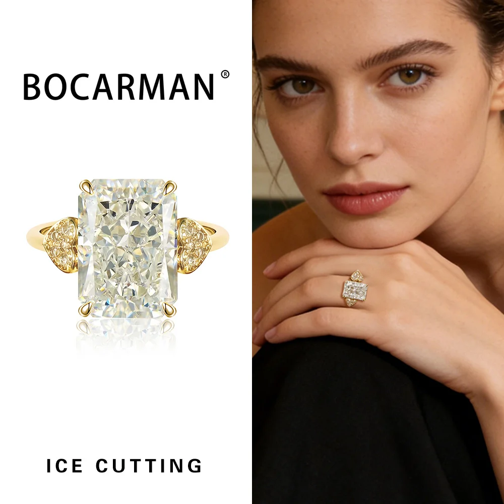 Women's Rectangular Ice Cut Mint Green Cubic Zirconia Ring, Vintage