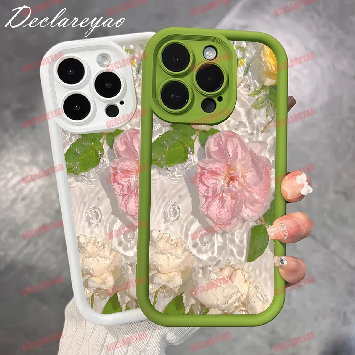 DECLAREYAO لينة ضوء سليم ماتي أغطية من البولي يوريثان الحراري ل Redmi K40S 60 4G 12 K50 14C 11 Turbo 14 14R Prime K60 Ultr غطاء مقاوم للصدمات