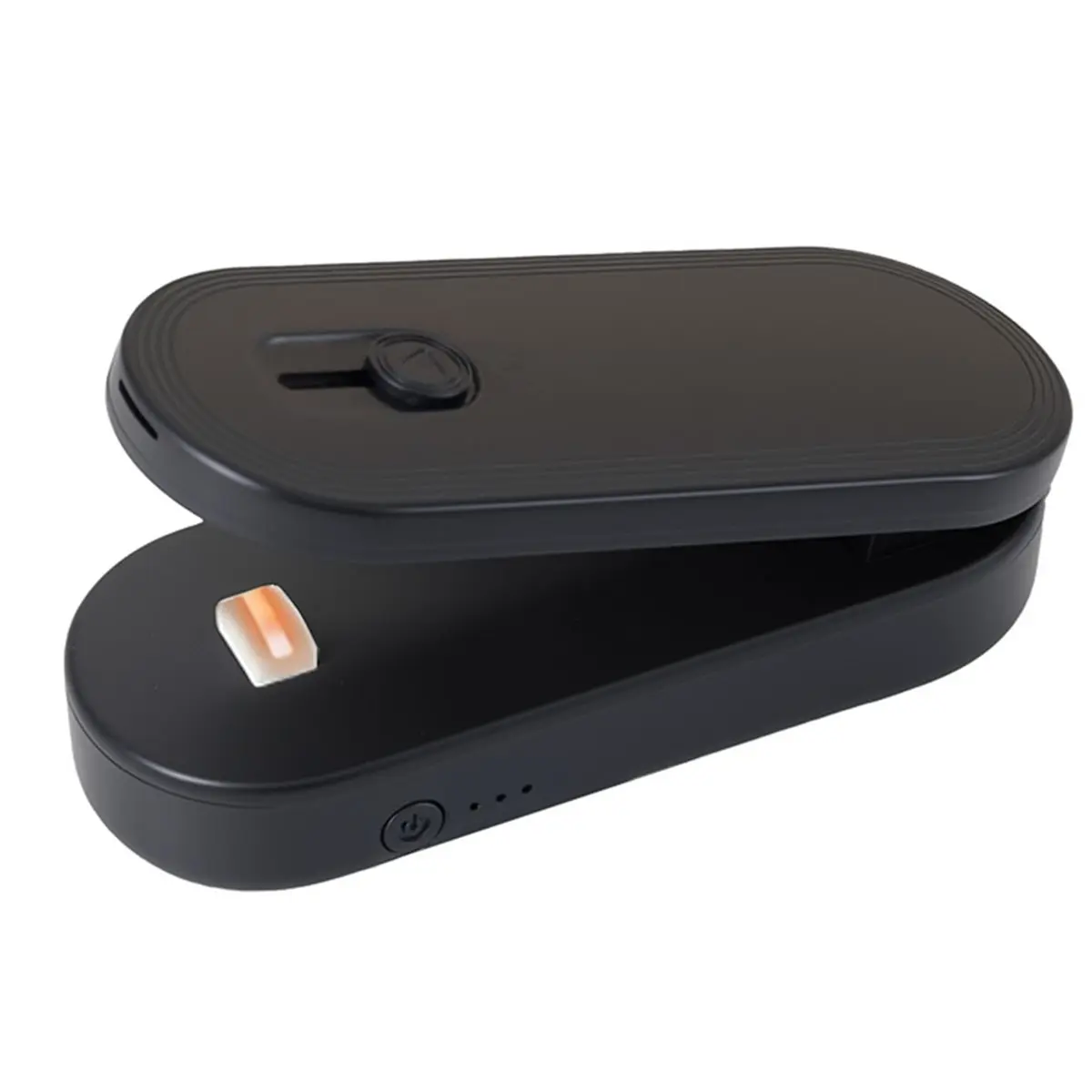 2026 New Rechargeable Mini Bag Sealer with Cutter, Portable Heat Sealer for Snack & Chip Bags, Food Saver, Kitchen Storage
