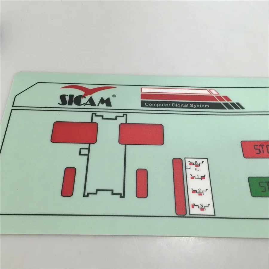 STARPAD for Balancing Machine Lute 96 Balancing Machine Key Board Touch keyboard plastic board Tire Accessories