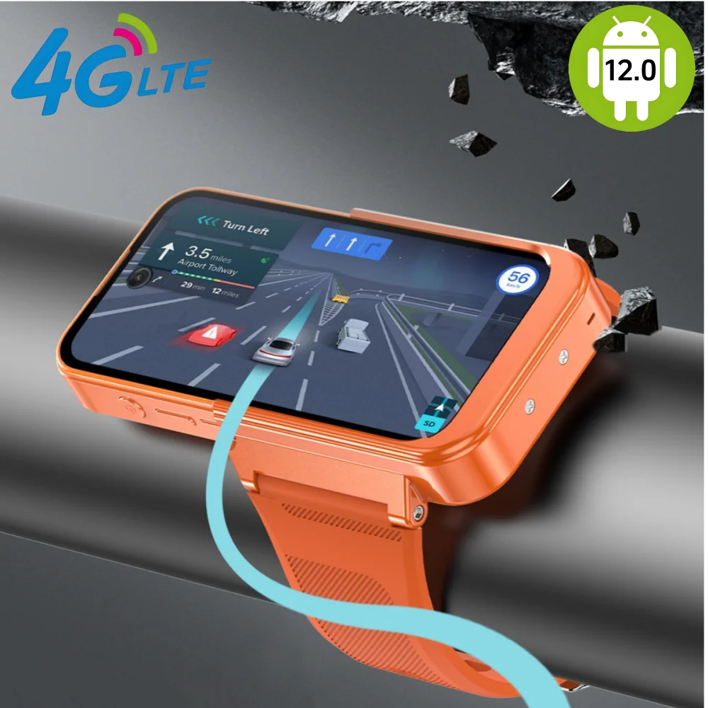 

Q333 Mini Android 12.0 Smart Watch 3.97 Inches 8GB RAM 256GB ROM Dual SIM Standby Play Store 4G Little Smart Watch Phone