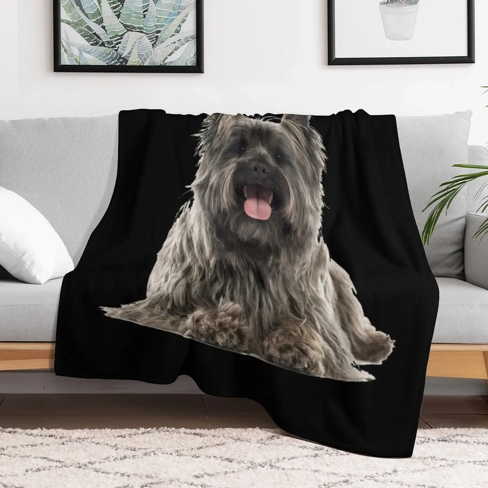 Cairn Terrier Throw Blanket Bed linens Thins Blankets