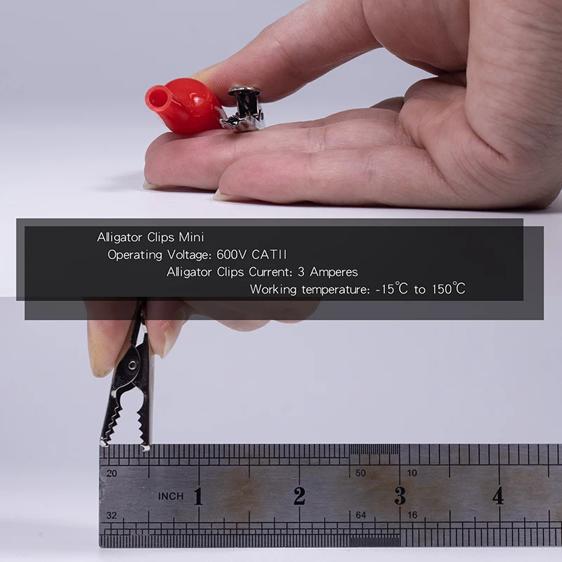 Multimeter Probes 2MM Interface 60V/10A Very Fine Diameter 0.7mm Back Puncture Puncture Probe