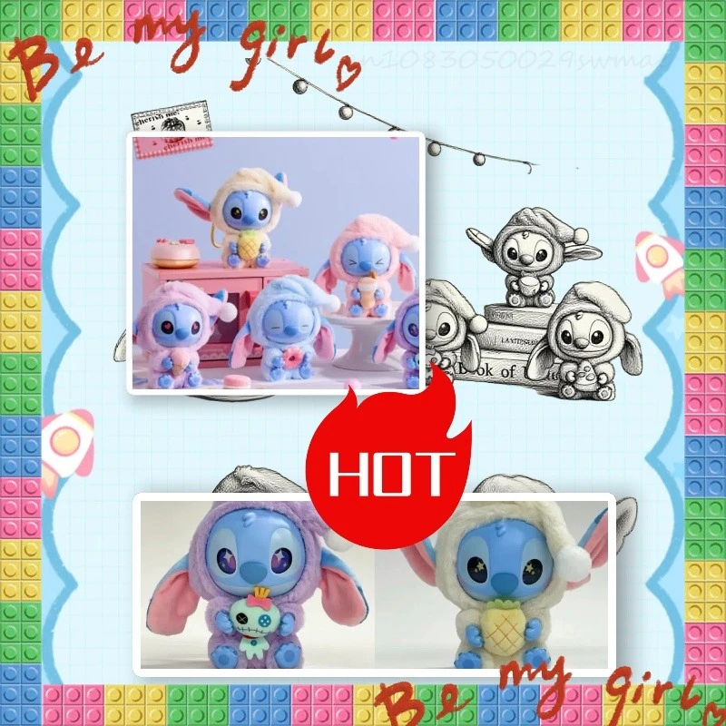 حار بيع! غرزة صندوق أعمى حقيبة أكل بعض شيء قبل النوم سلسلة الفينيل قلادة لطيف دمية صندوق غامض دمية رقيق مفاجأة هدية