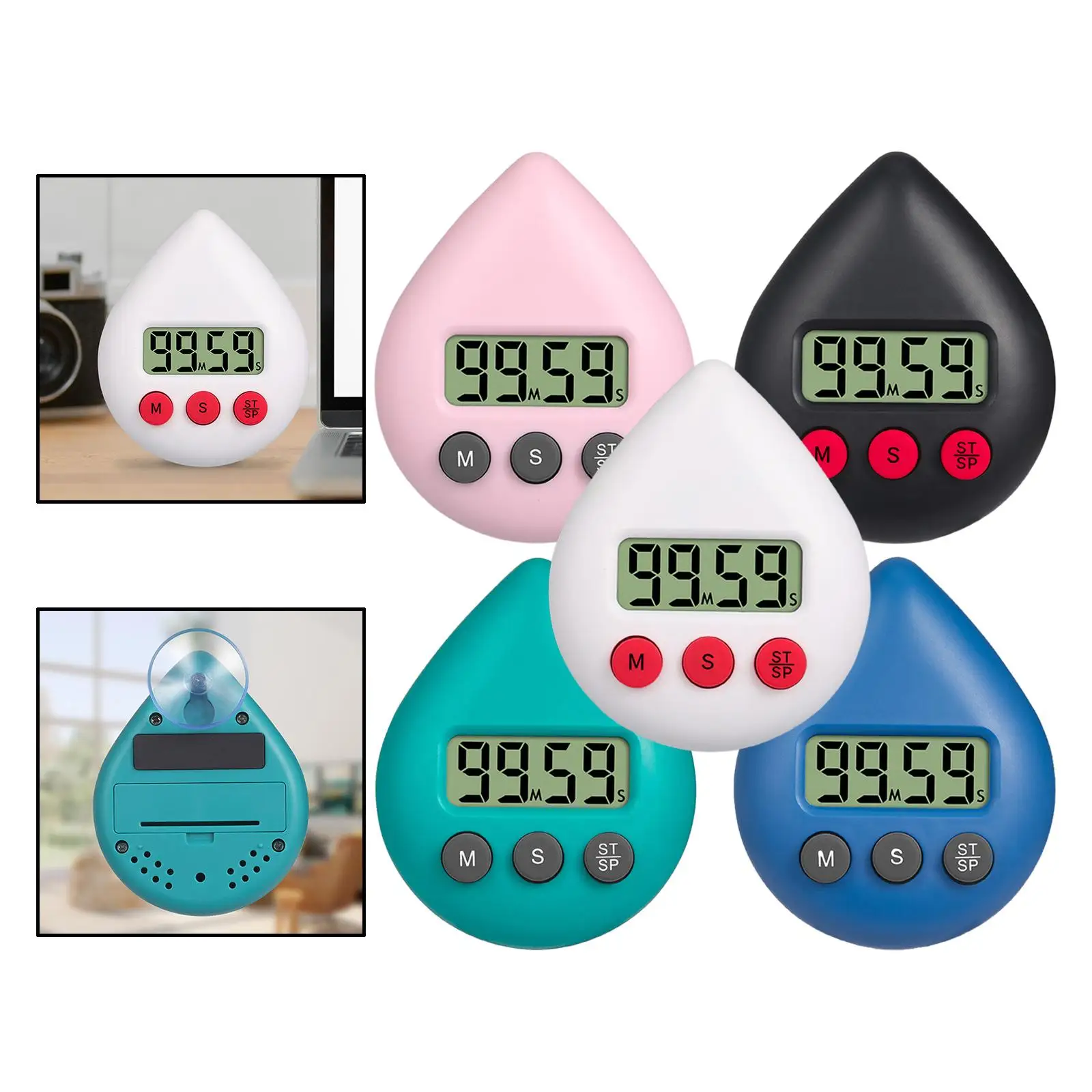 Small Digital Kitchen AAA Battery Included Fast Setting Birthday Gift for Sports Teaching Kids Women
