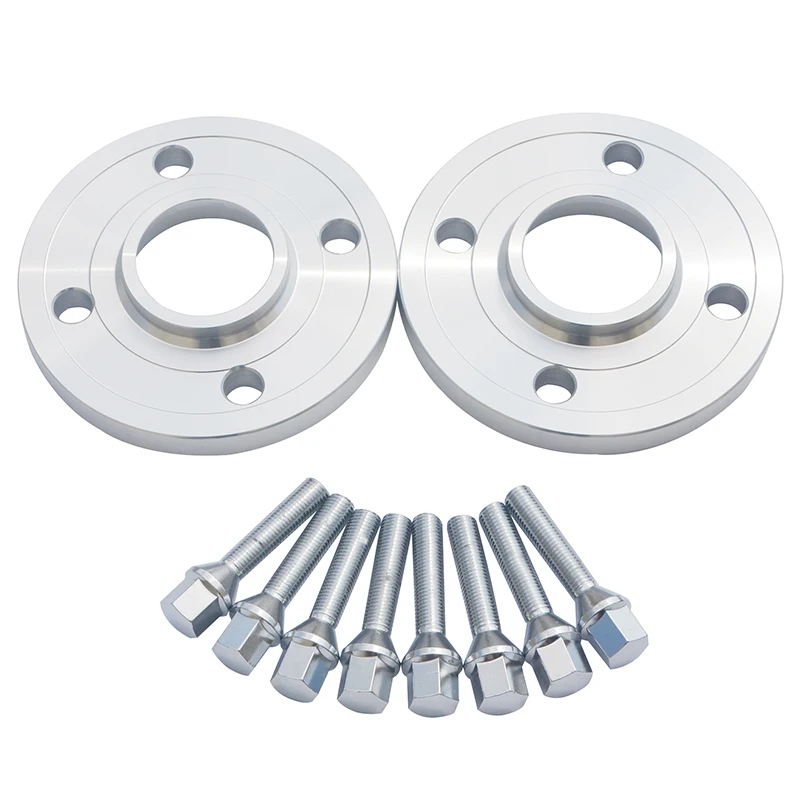 2pcs 15MM 4X98 58.1 Wheel Spacers For Fiat Alfa Romeo SpA Separadores|8pcs 12*1.25 Cone Type Bolts