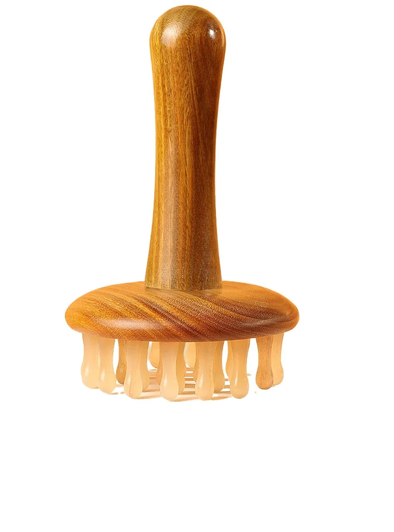 

Horn meridian brush with pulse massage comb universal all over the body belly dredging scraping instrument artifact