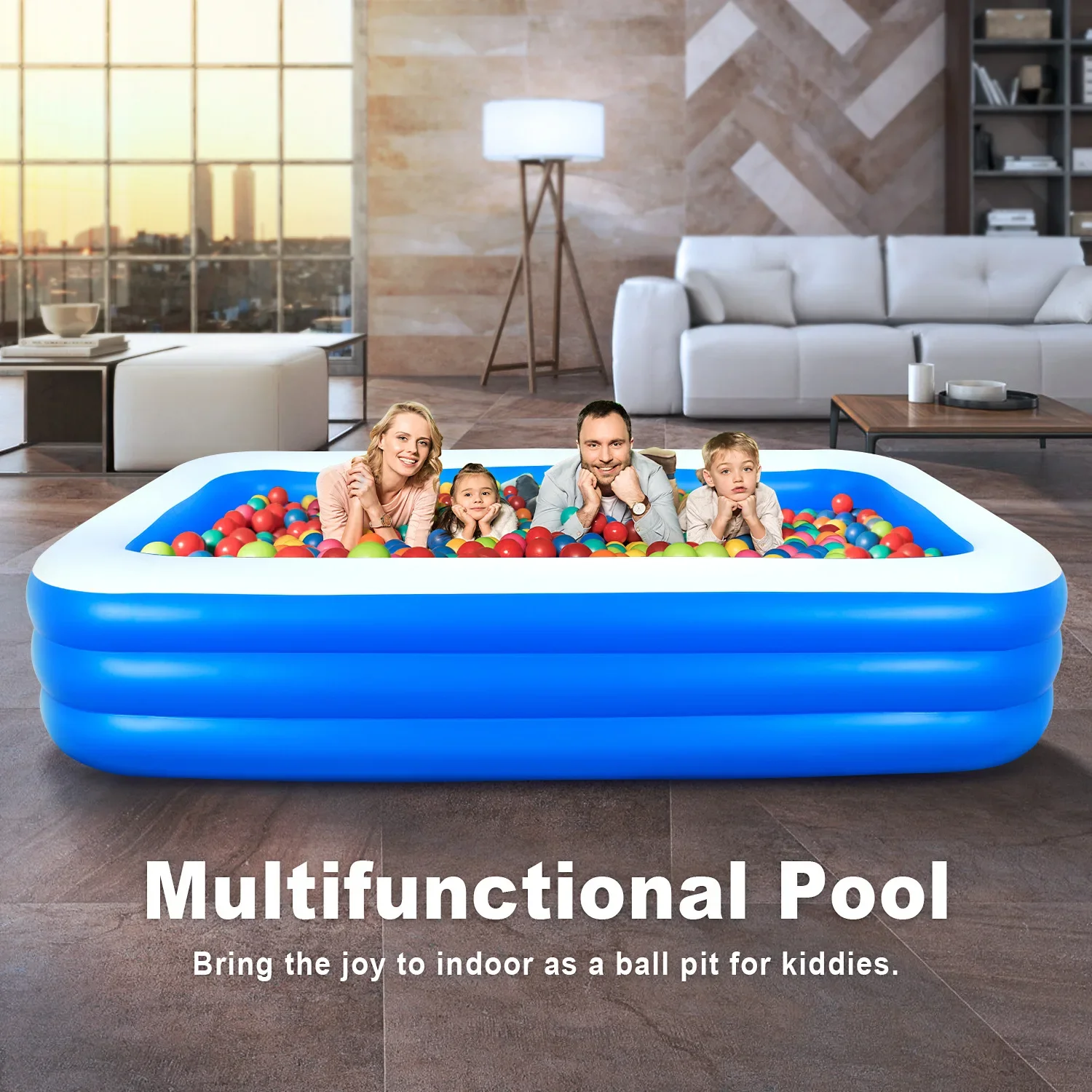 Inflatable Swimming Pool Courtyard Outdoor Beach Pool Summer Water Sport