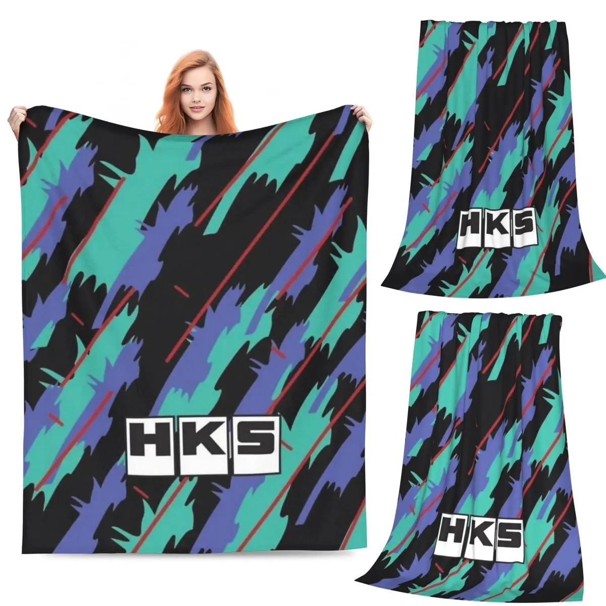 

Одеяла HKS, флисовое одеяло для дивана, дышащие пледы для дома, спальни, офиса, пледы, покрывало, одеяло