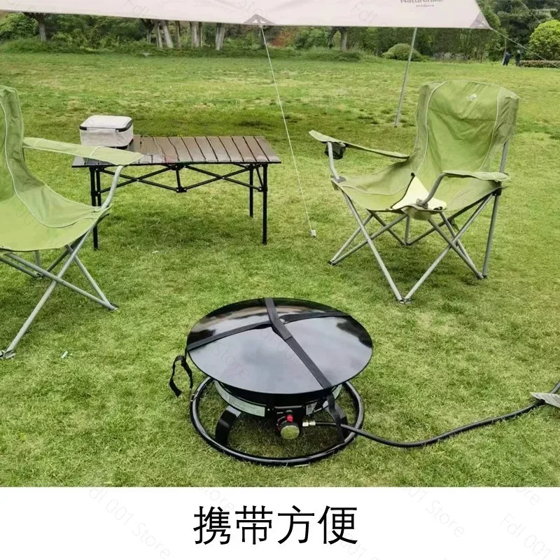 Portable Propane Gas Fire Pit for Camping Outdoor Heating BBQ