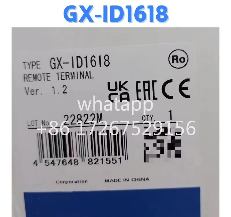 

Brand New PLC GX-ID1618 Original and Genuine Fast Shipping