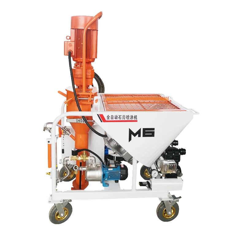 Efficient Best Selling Electric Diesel Plaster Machines Station Concrete Mortar Spraying Machine Price