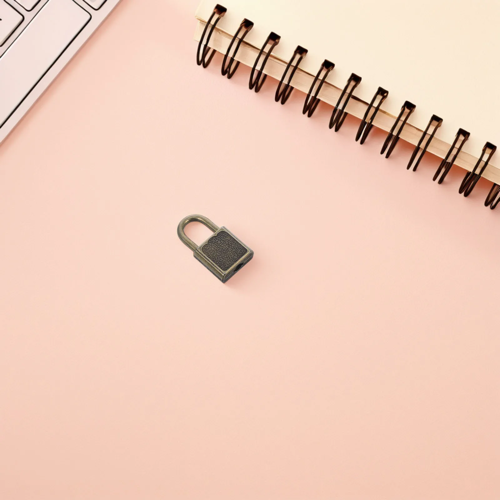 

10Pcs Mini Padlocks Zinc Alloy Cabinet Security Locks for Diary Luggage Jewelry Box Small Silver Lock Key Padlock