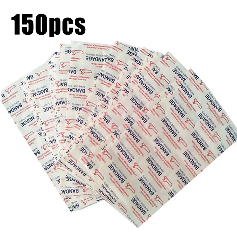

30/150pcs Band-Aids Waterproof Breathable Cushion Adhesive Plaster Wound Hemostasis Sticker Band First Aid Bandage Medical Gauze
