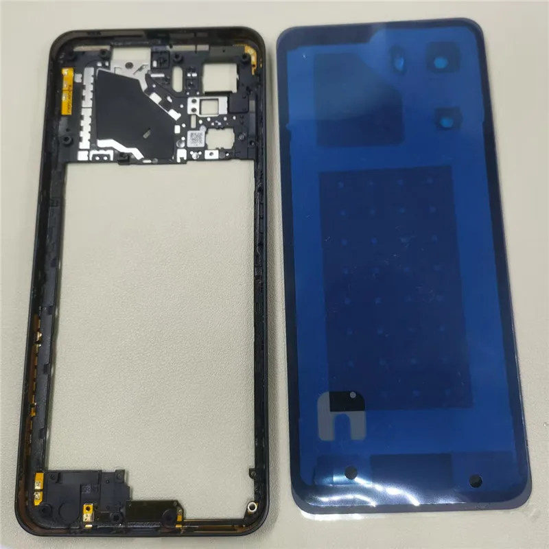 For ZTE Nubia Neo 3 5G Back Battery Cover Rear Door Case with Camera Lens Middle Frame Replacement