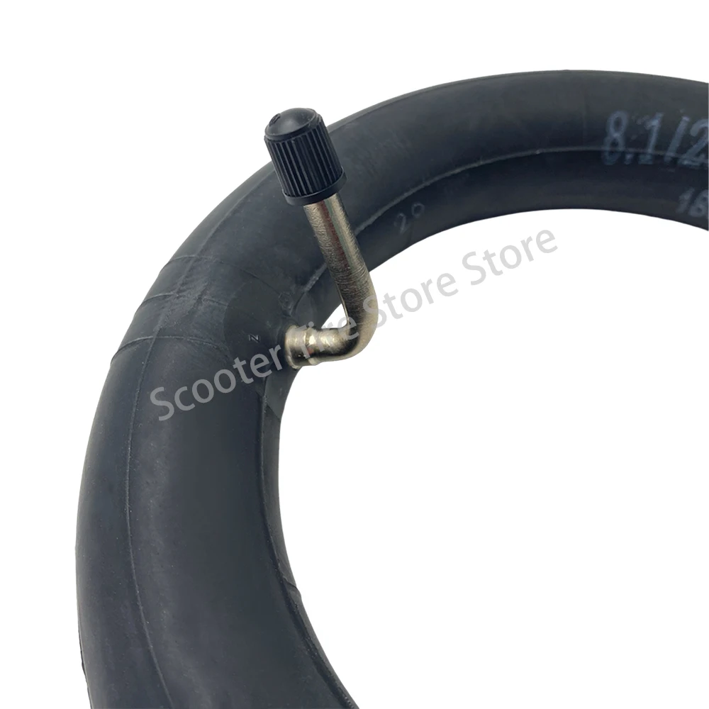 8 1/2x2 156 Innenschlauch mit Langem 90-Grad-Ventil für KuKirin G2 Pro Elektroroller Langlebiger Innenschlauch Ersatzteil – Detail 5