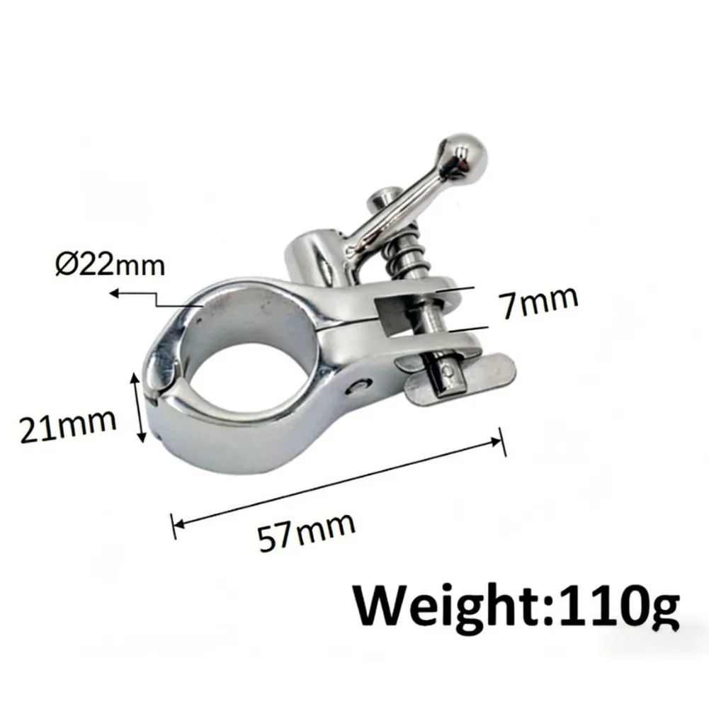 Marine Sunshade Installation Stainless Pipe Clamp Silica Sol Precision Casting Marine Grade Construction For Bimini Top