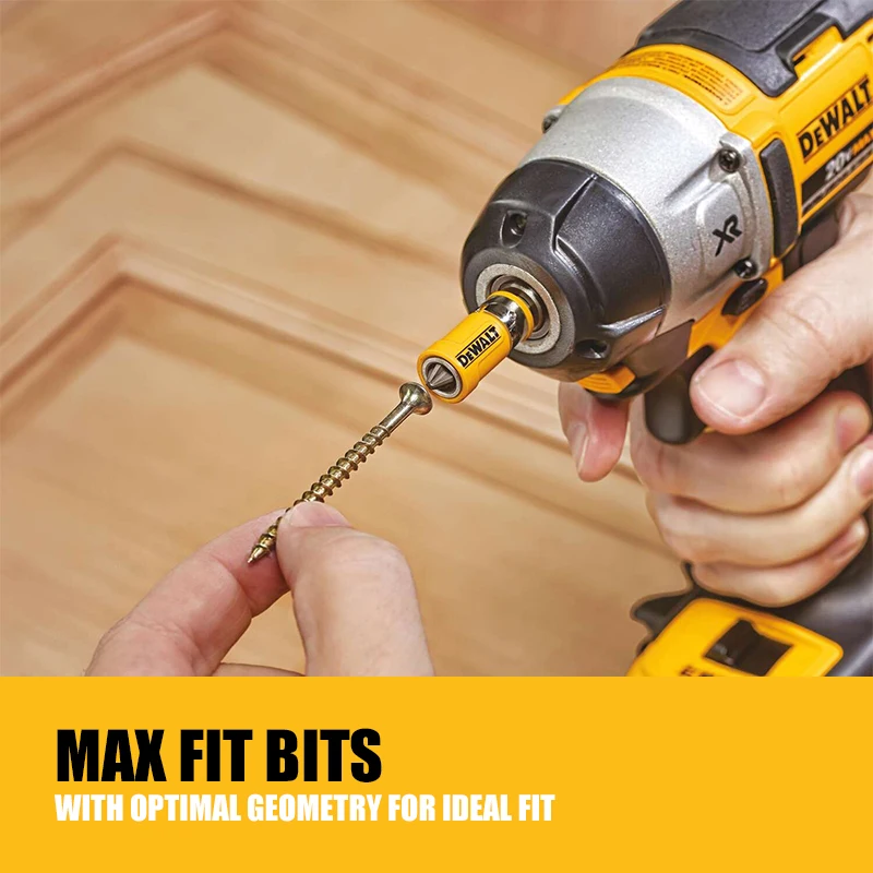 DEWALT DWA2PH2SL XCP3 Power Bit Sleeve Set, Max Fit Phillips #2 S X 2 "L S2 Tool Steel 3PK Driver Drill Tool Accessories