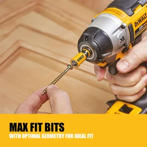 DEWALT-Power Bit Sleeve Set, DWA2PH2SL, XCP3, Max Fit, Phillips, #2 S X 2 8 principais vendas peças de furadeira - №3